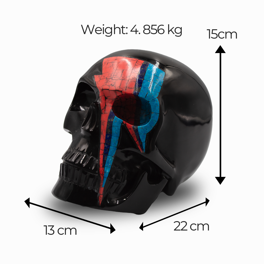David Bowie Skull